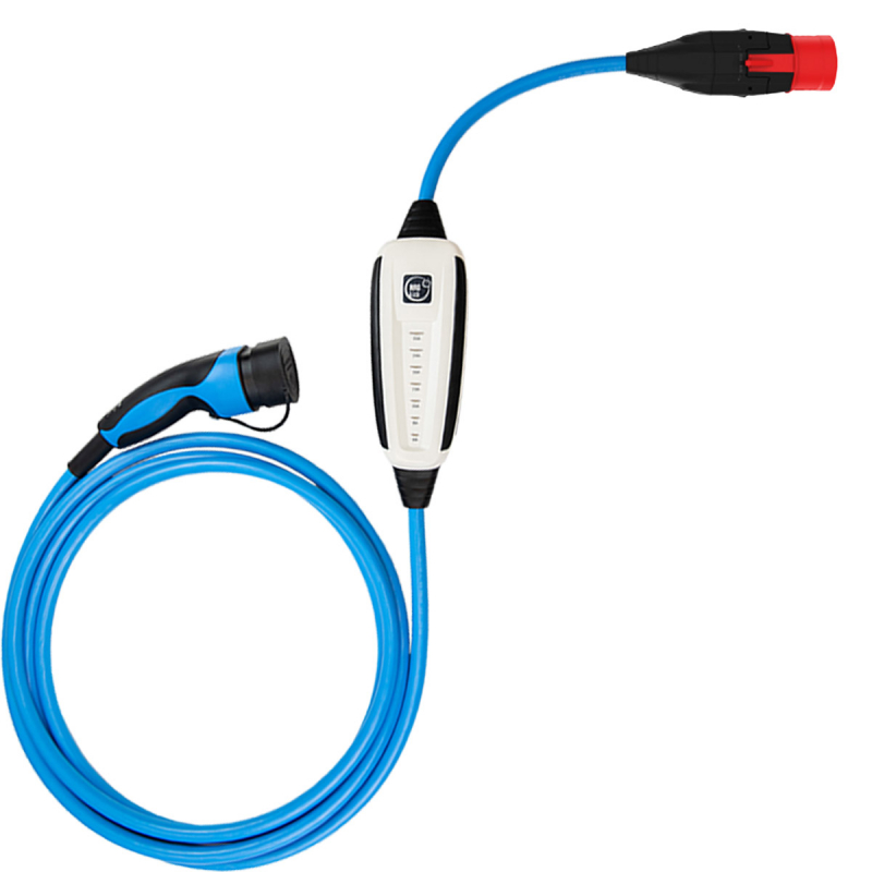 Type 2 Ev Charging Cable 7m 32a (22kw) Type 2 To Type 2 Hybrid